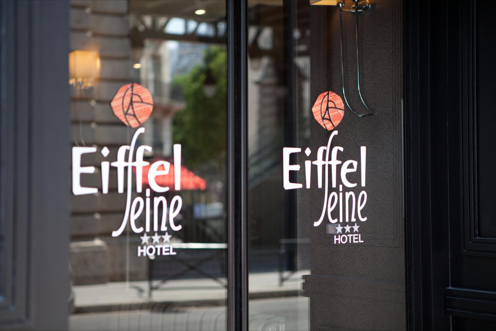 Hotel Eiffel Seine Párizs Kültér fotó